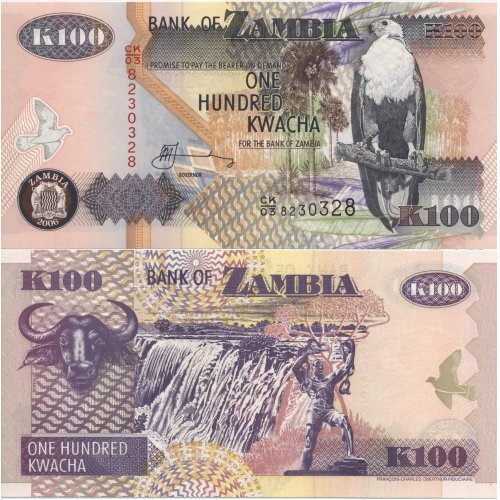Замбия 100кв. 2006г.