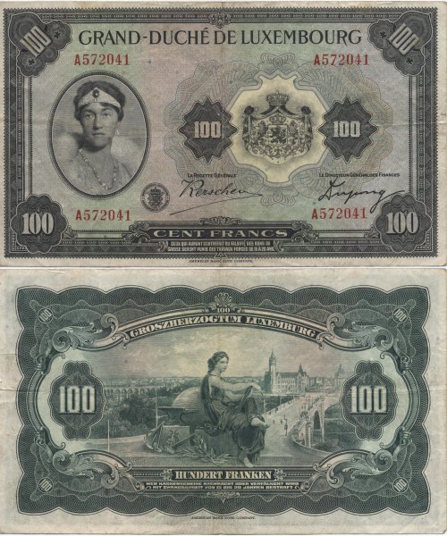  100  1934. VF